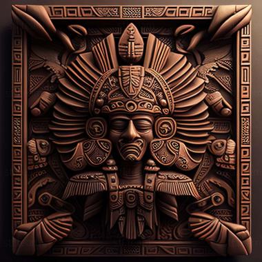 3D model aztec (STL)